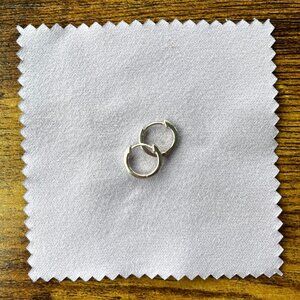 Madewell Demi-Fine Huggie Hoop Earrings